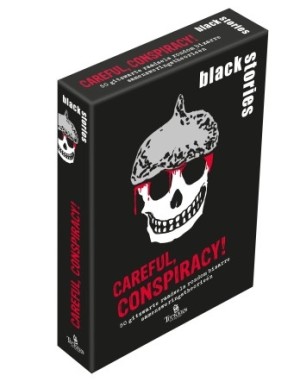 Tucker's Fun Factory: Black Stories Careful Conspiracy - kaartspel
