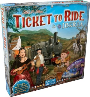 Days of Wonder: Ticket to Ride uitbr. Iberia en Zuid Korea - bordspel