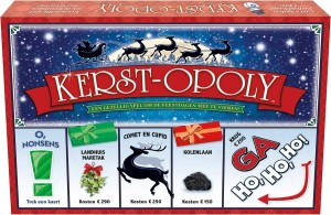 Kerst-Opoly - bordspel