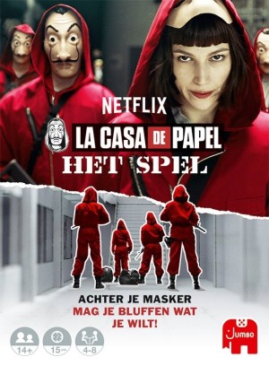 Jumbo: La Casa de Papel Het Spel - blufspel OP = OP