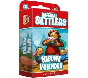 White Goblin Games: Imperial Settlers uitbr. Nieuwe Vrienden - bordspel OP = OP